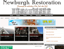 Tablet Screenshot of newburghrestoration.com